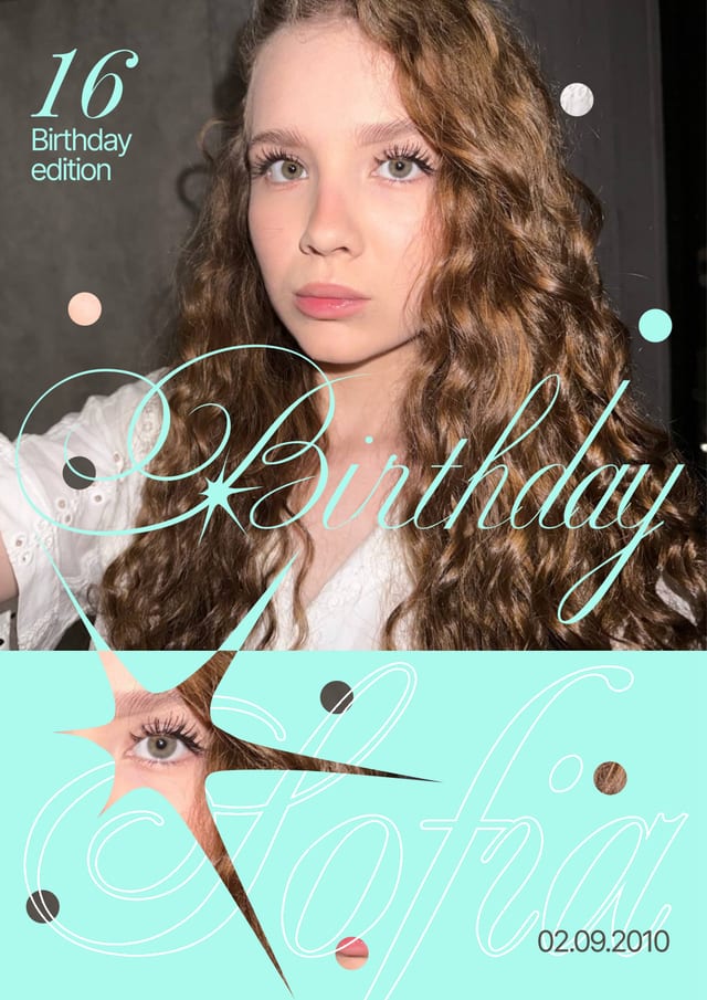 Обложка журнала «Sweet 16 «Sofia»»